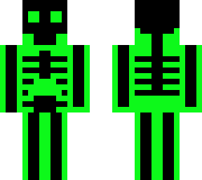 green skeleton