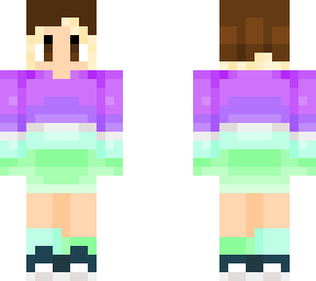 tnt_gnome purple and green hoodie