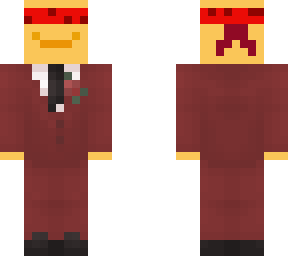 duck in a suit