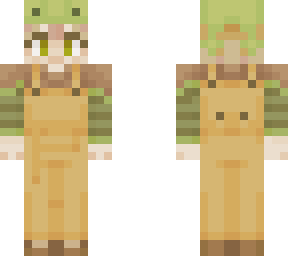 frog hat overalls