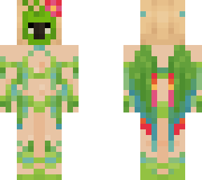 green parrot masquerade