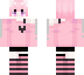 pink femboy skin