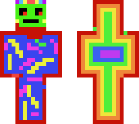 rainbow alien