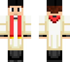 red surplice and stole