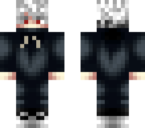 white hair modulo yuji(hoodless)