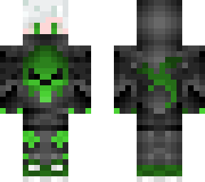 cool skin green