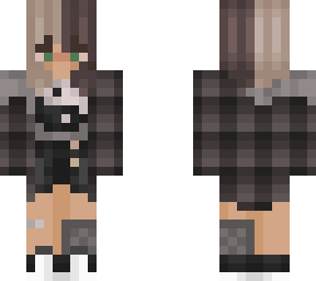 half hair oc!