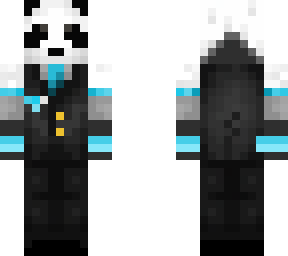 panda azul