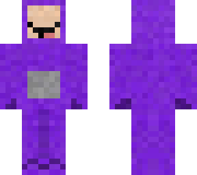 purple teletubby