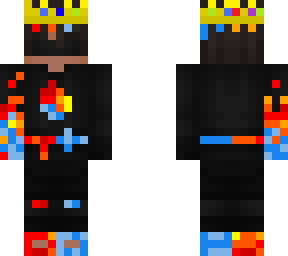 red and blue flam frags and hes king