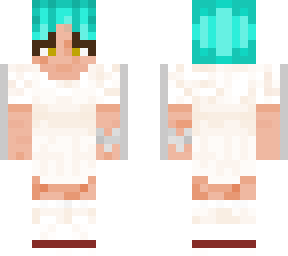 teal hair