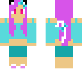 teenager purple haired mefwia