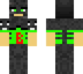actual me wearing wither armor
