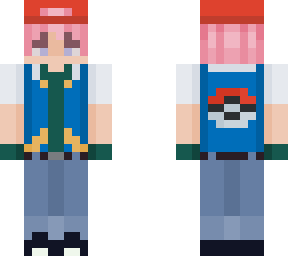 pink ash ketchum