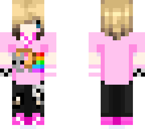 pink scene boy