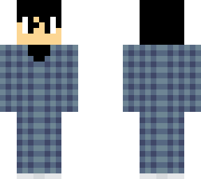 plaid blue