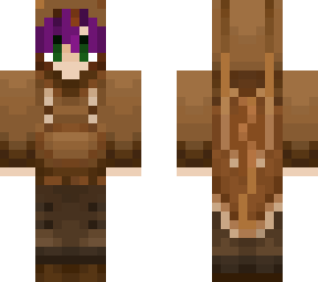 plum but in ewrons cockroach outfit