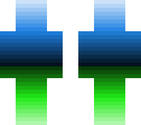 when blue meets green