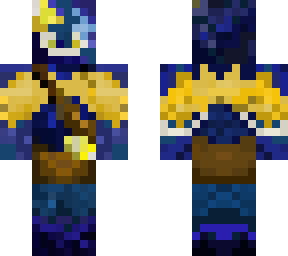 a noite estrelada minecraft skin