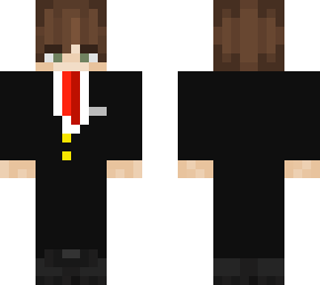 black suit