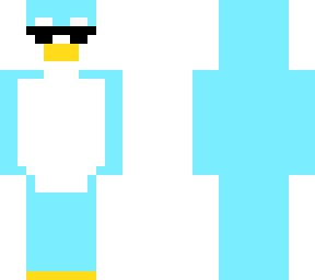 cyan penguin