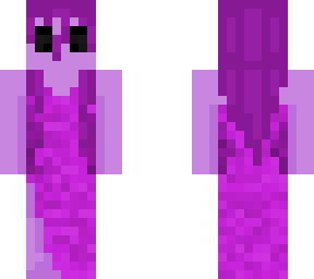 magenta fish lady