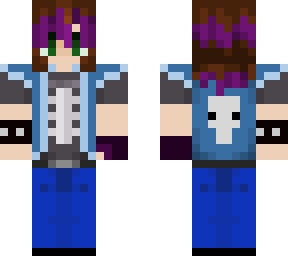 my minecraft oc plum!