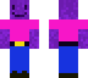 purple man