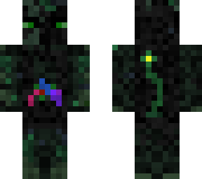 shin enderman green