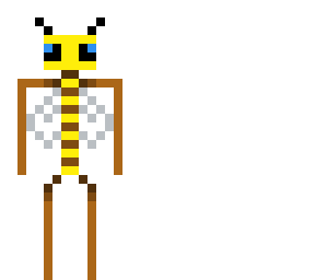 abeja/bee - borrar lo blanco/erase the white