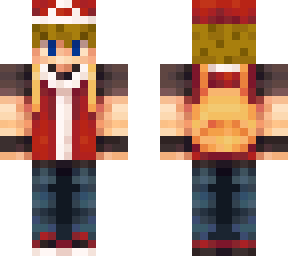 blonde pokmon trainer (wide)