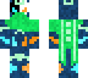 fire and ice blue skullmask