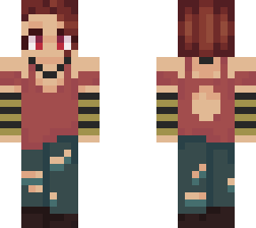 first skin attempt: oc katie