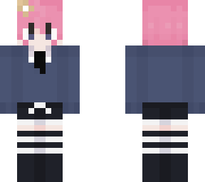 pink with jumper