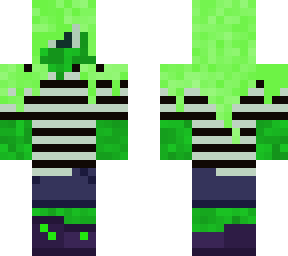 slimer's slimy alien skin