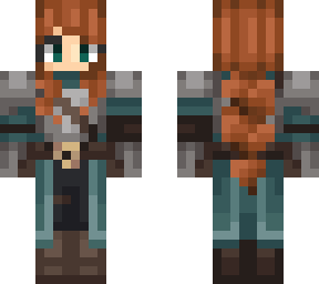 armored girl