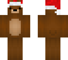 bear but with santa hat :)