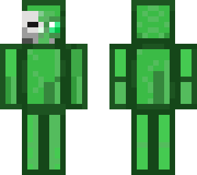 masked emerald totem