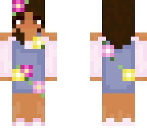 mixed flower girl