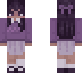 purple girl