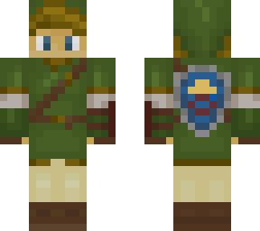 twilight princess link (hylian shield)