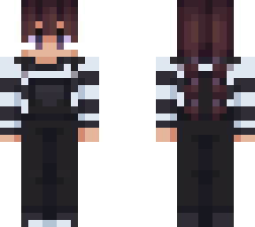 black & white overalls [light]