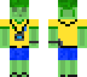 brazil tourist slime skin (w sweat/drips)