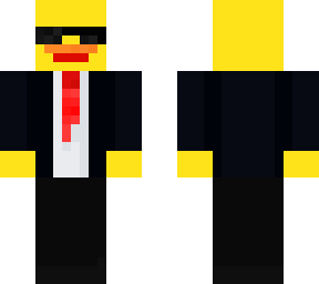 duck in a suit