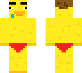 duck in speedos
