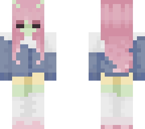 edited alien girl
