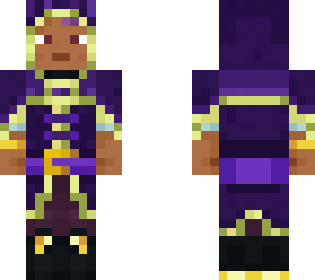 efe with teleportation robes from minecraft dungeons