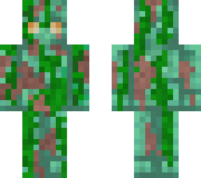 mossy copper golem