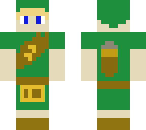 my link from ocarina of time skin