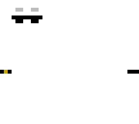 simple white character